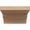 Ekena Millwork 6in. W x 4in. H x 16in. L Monterey Woodgrain TimberThane Rafter Tail, Primed Tan RFTUR06X04X16MONRCPR - alternate 6